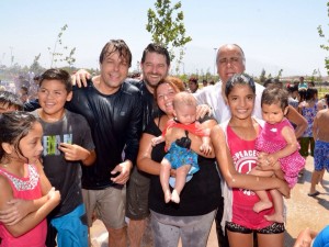 En la actividad participó el alcalde de Puente Alto, Germán Codina; el intendente Claudio Orrego y el diputado Leopoldo Pérez.