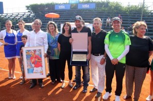 Alcaldesa Virginia Reginato, club tenis Nicolás Massú